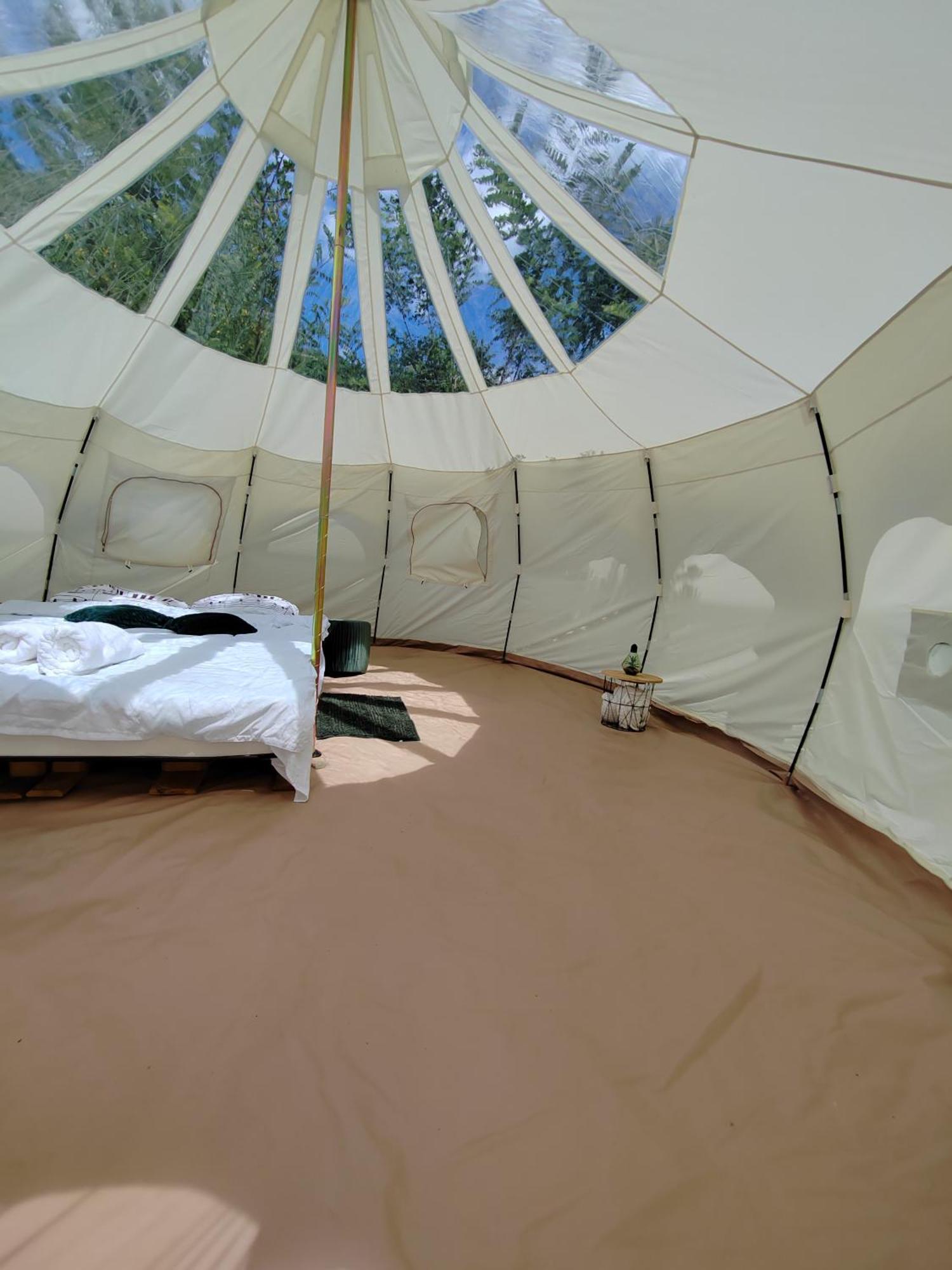 Luna Rock Glamping Brezoi - Blue Scai Dış mekan fotoğraf