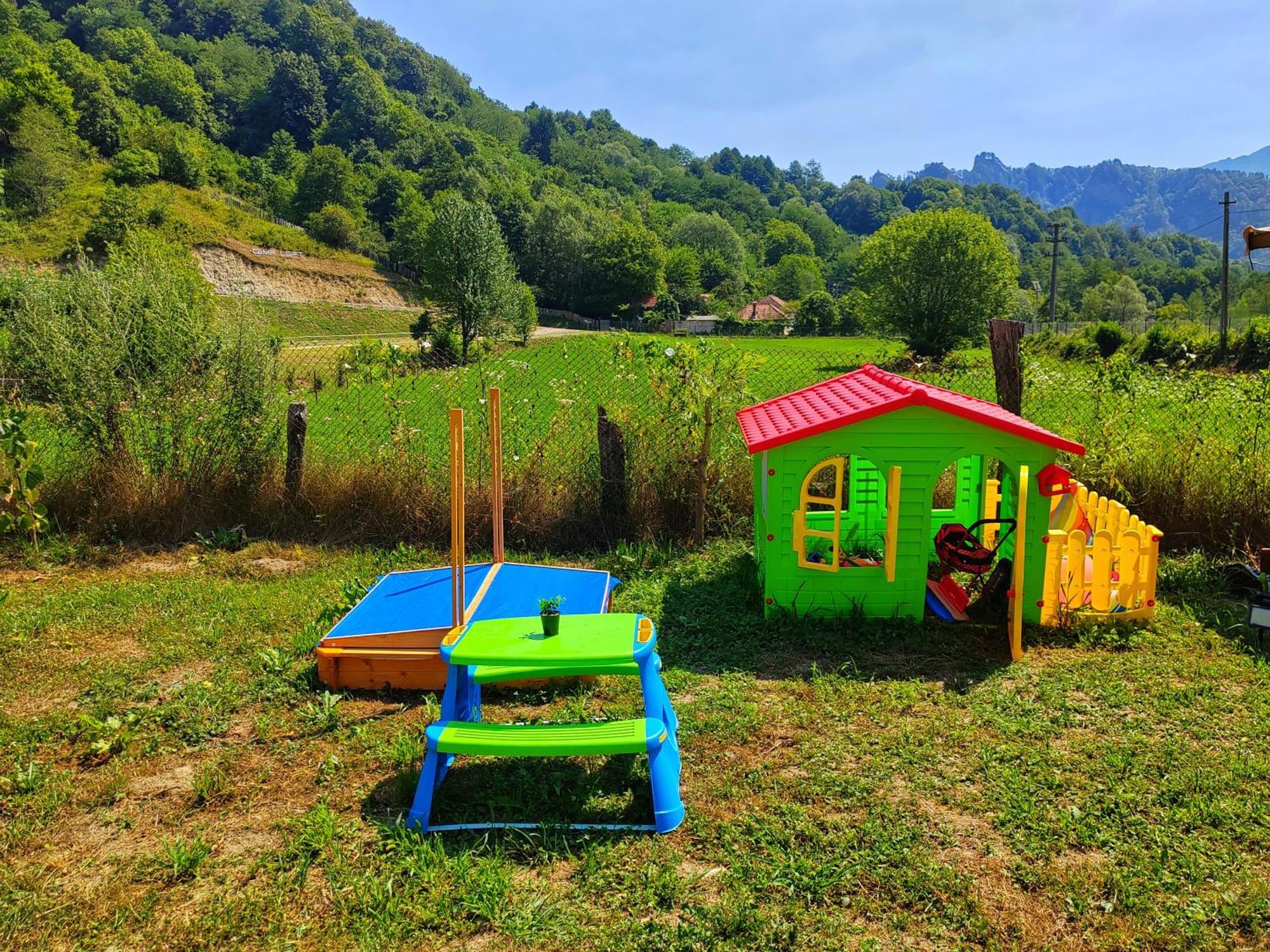Luna Rock Glamping Brezoi - Blue Scai Dış mekan fotoğraf